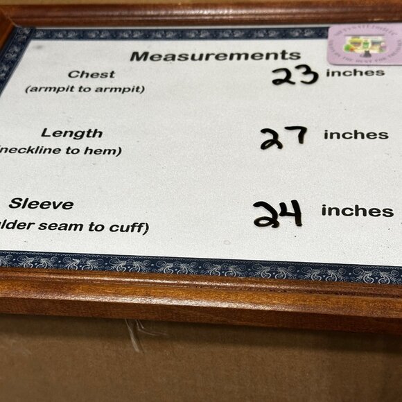 Chico’s size 3 dark brown white animal print button front long sleeve blouse - Picture 6 of 6